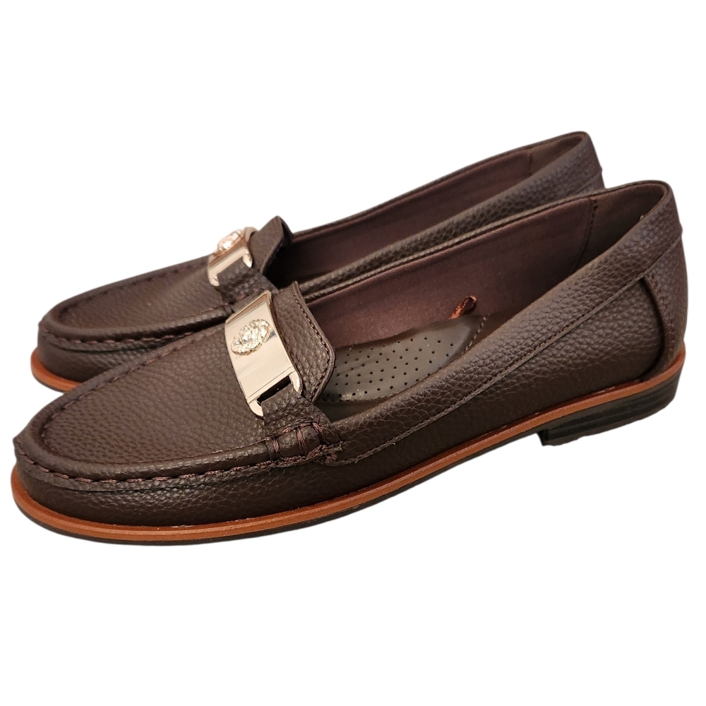 Anne Klein Brown Loafers